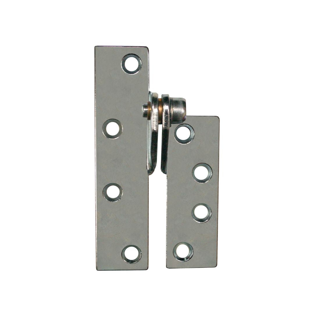 4 in. Brushed Chrome Reinforcing Hinge -  Pro-Edge HD