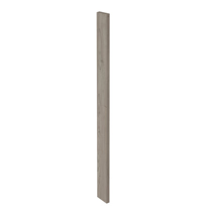 Grey Nordic Slab Style Kitchen Cabinet Filler (3 in W x 0.75 in D x 34.5 in H) -  Pro-Edge HD