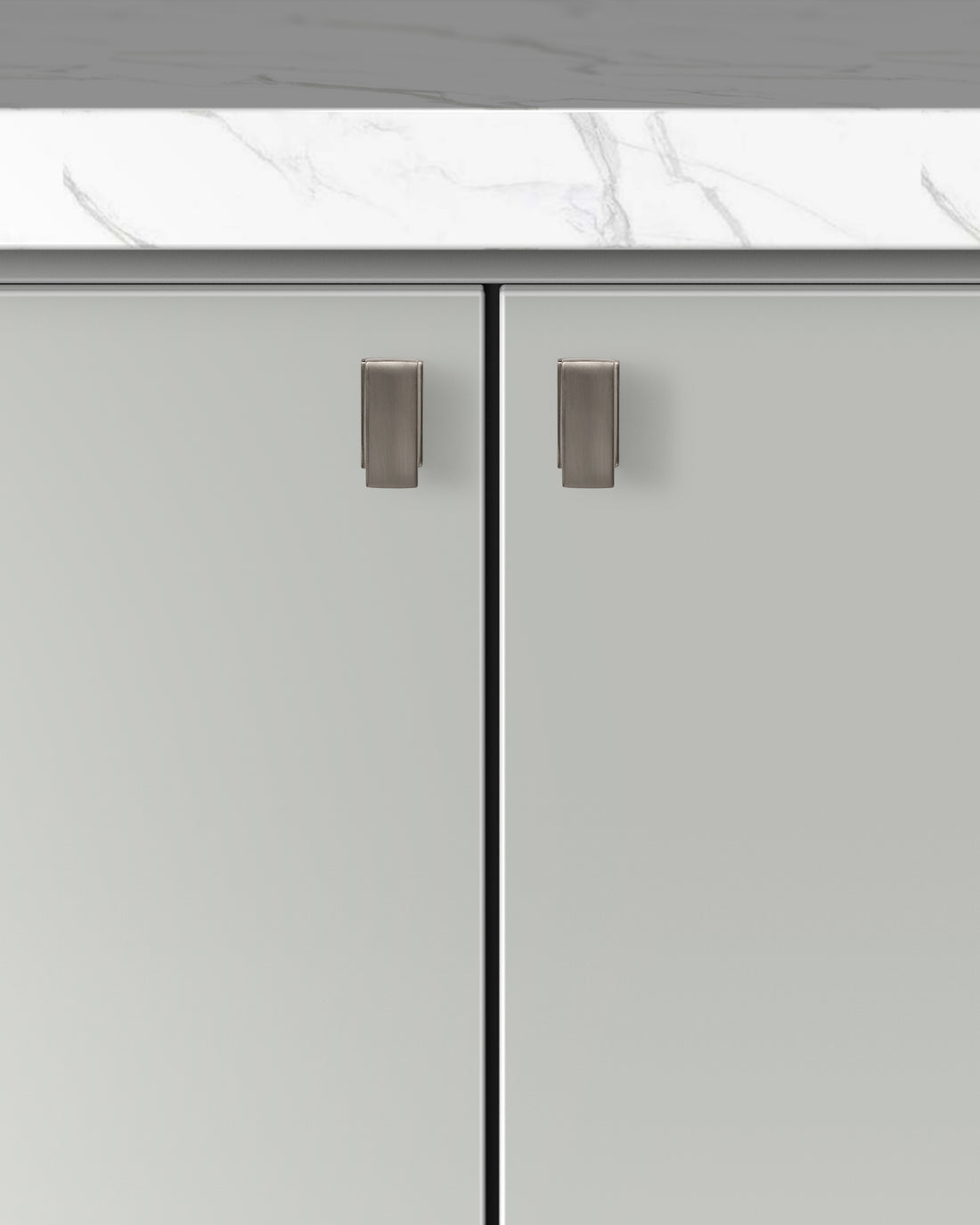 Hexa Series 1-1/2 in. Modern Cabinet Knob (5-Pack) -  Pro-Edge HD