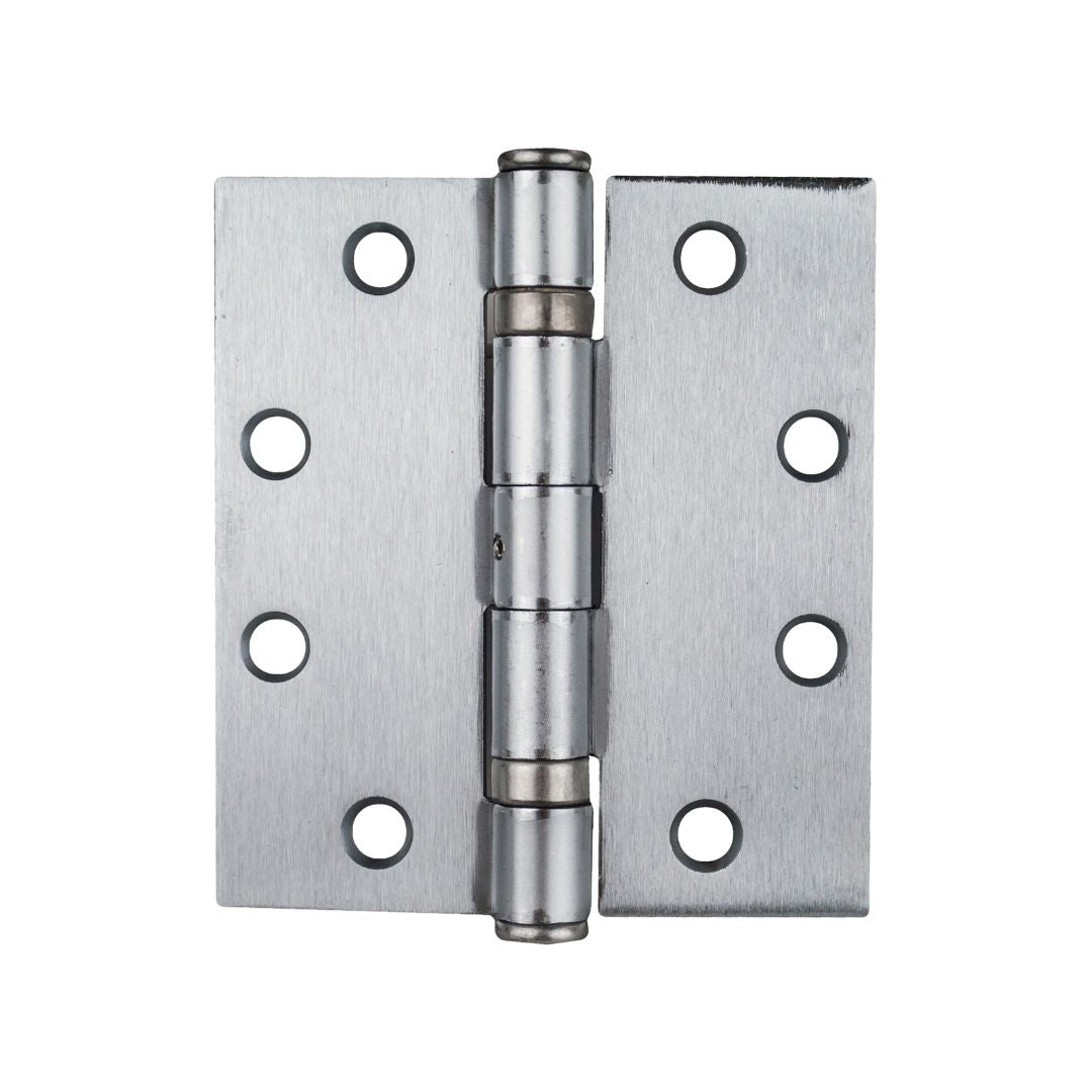 4.5 in x 4 in Oil-Rubbed Bronze Full Mortise Non-Removable Pin with 5/32 in Radius Hinge - Set of 3 -  Pro-Edge HD