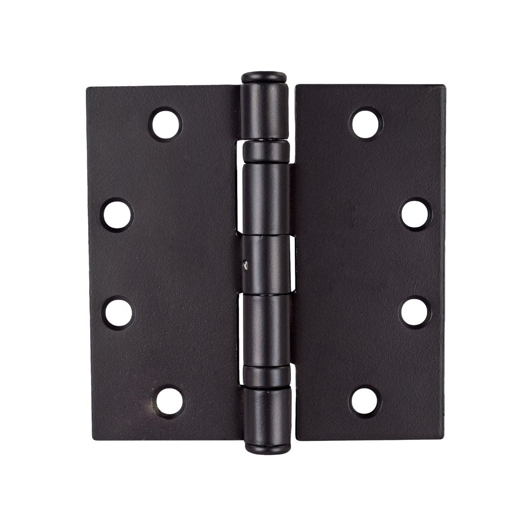 4.5 in x 4.5 in Prime Coat Gray Mortise Non-Removable Pin Squared Hinge - Set of 3 -  Pro-Edge HD