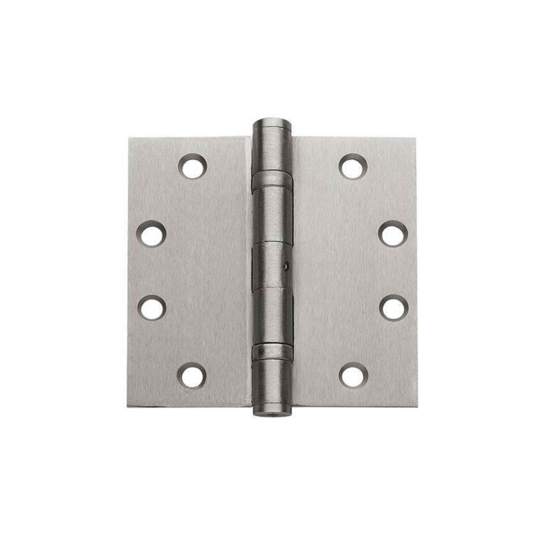 4.5 in x 4.5 in Prime Coat Gray Mortise Non-Removable Pin Squared Hinge - Set of 3 -  Pro-Edge HD