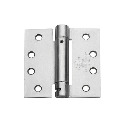 4 in x 4 in Full Mortise Spring With Non-Removable Pin Squared Hinge -  Pro-Edge HD