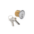 1-1/4" Brushed Chrome Mortise Cylinder with Schlage Keyway -  Pro-Edge HD