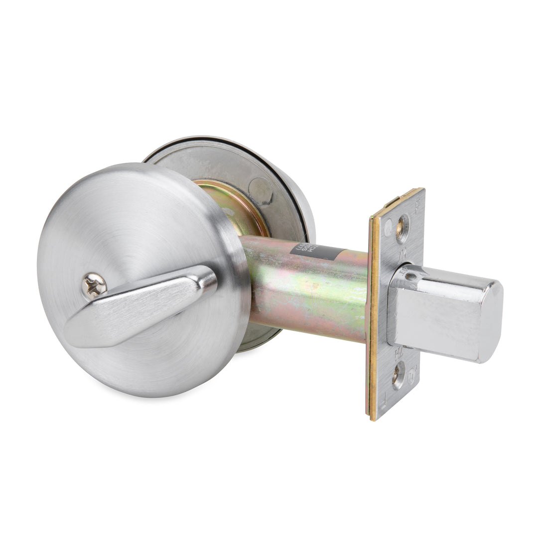 700 Series Grade 2 Brushed Chrome Single Cylinder Deadbolt with IC Less Core -  Pro-Edge HD