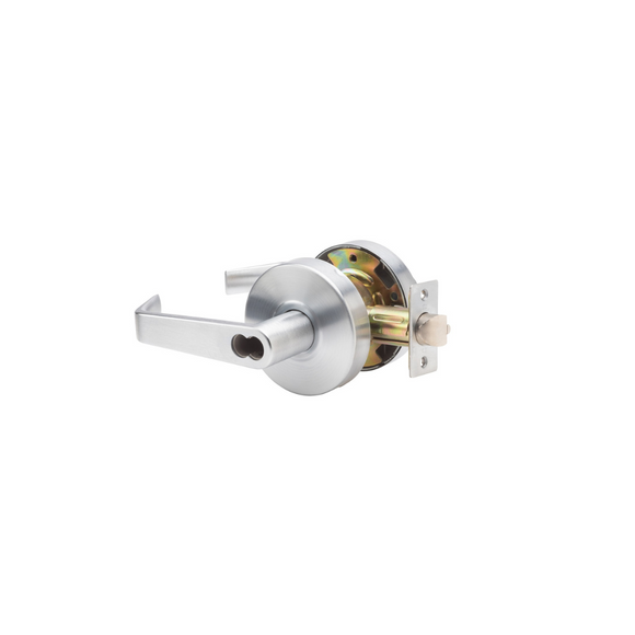 Grade 1 Brushed Chrome Classroom Door Lever – Safety, Security, and Accessibility Rolled into One
