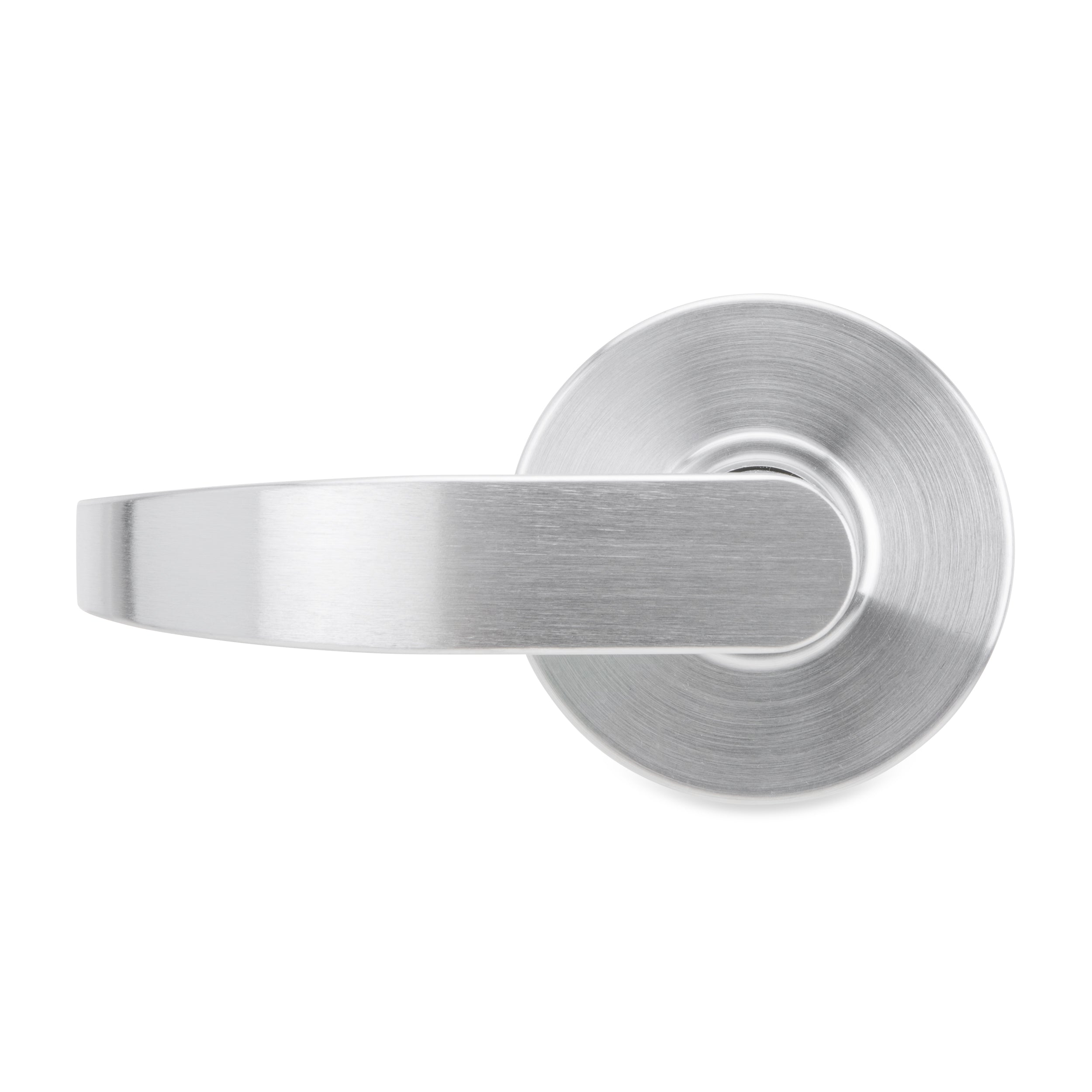 LSV Sparta Series Standard Duty Brushed Chrome Grade 2 Commercial Cylindrical Dummy Door Lever/Handle -  Pro-Edge HD