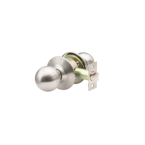 GLC Series Brushed Chrome Grade 3 Commercial/Residential Passage Door Knob -  Pro-Edge HD