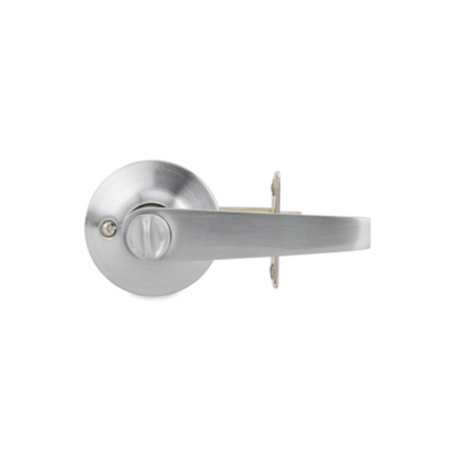 Franklin Collection Modern Brushed Chrome Grade 3 Entry Door Handle with Lock -  Pro-Edge HD