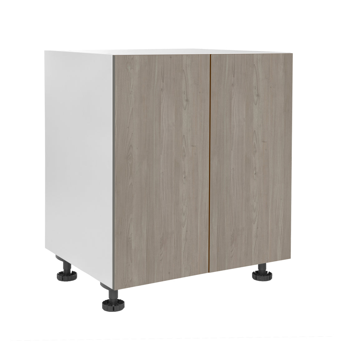 Quick Assemble Modern Style with Soft Close 27 in Base Kitchen Cabinet, 2 Door (27 in W x 24 in D x 34.50 in H) -  Pro-Edge HD