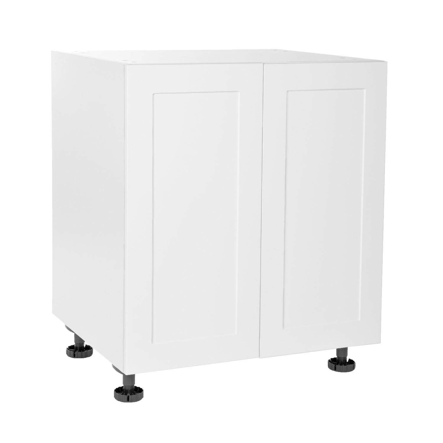 Quick Assemble Modern Style with Soft Close, White Shaker Base Kitchen Cabinet, 2 Door (33 in W x 24 in D x 34.50 in H) -  Pro-Edge HD