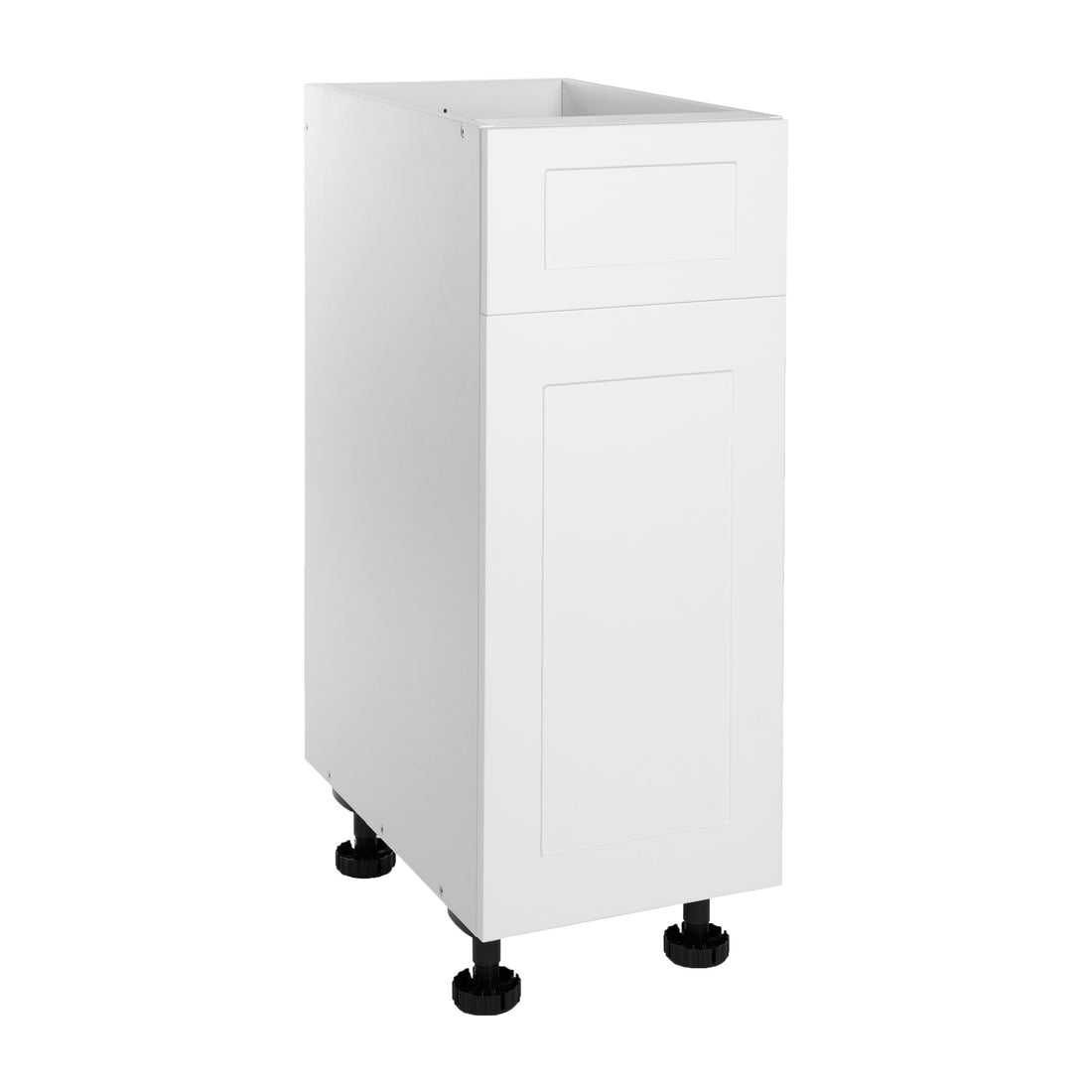 Quick Assemble Modern Style with Soft Close, White Shaker Base Kitchen Cabinet 1 Drawer (12 in W x 24 in D x 34.50 in H) -  Pro-Edge HD