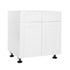 Quick Assemble Modern Style with Soft Close, 30 in White Shaker Base Kitchen Cabinet (30 in W x 24 in D x 34.50 in H) -  Pro-Edge HD
