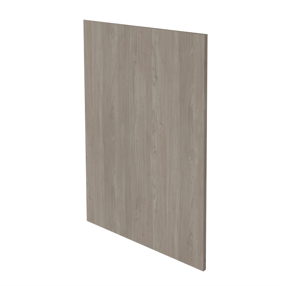 Grey Nordic Slab Style Base Kitchen Cabinet End Panel (36 in W x 0.75 in D x 34.5 in H) -  Pro-Edge HD
