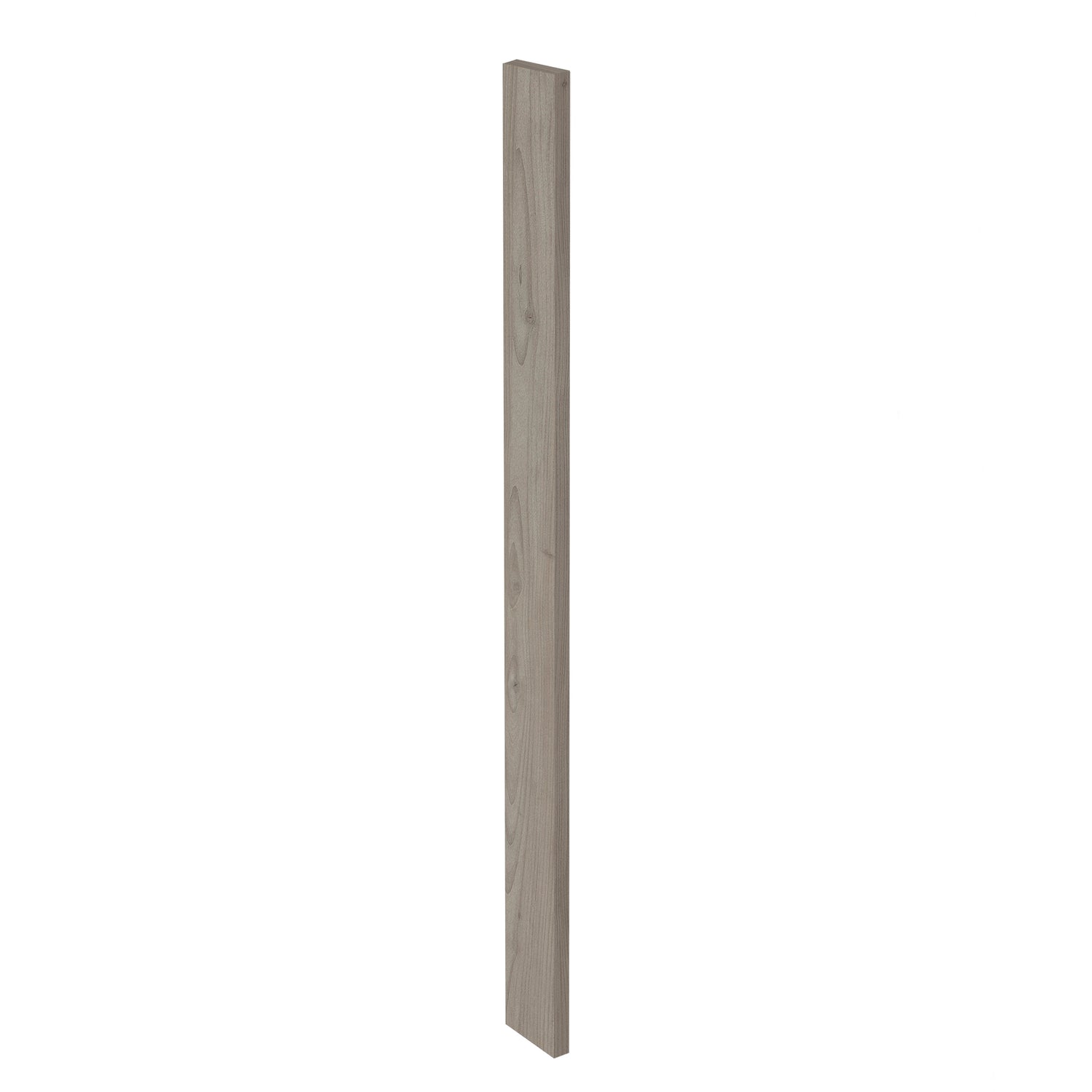 Grey Nordic Slab Style Kitchen Cabinet Filler (3 in W x 0.75 in D x 34.5 in H)