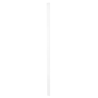 White Shaker Style Kitchen Cabinet Filler (3 in W x 0.75 in D x 96 in H)