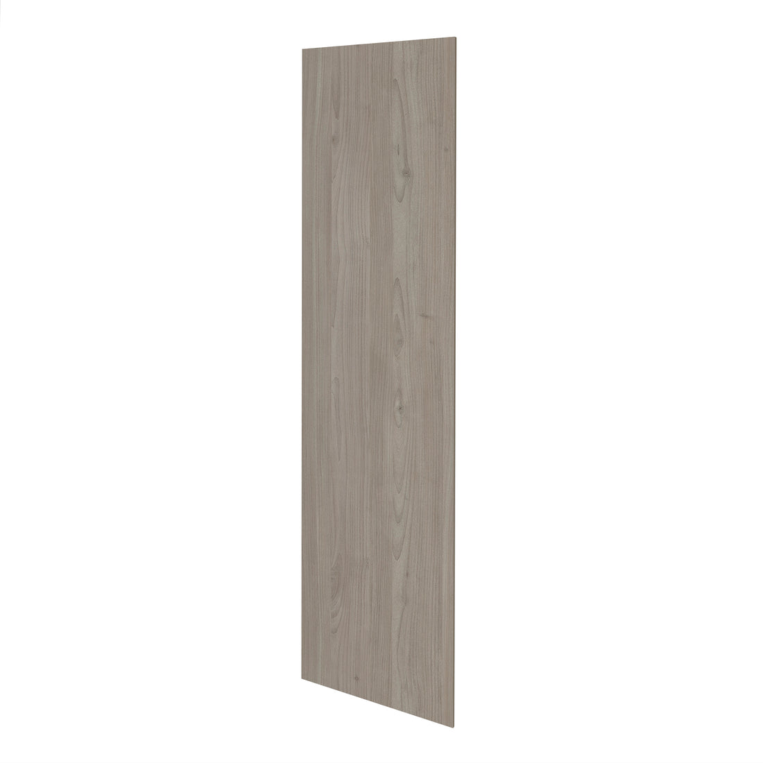 Grey Nordic Slab Style Pantry Kitchen Cabinet End Panel (24 in W x 0.75 in D x 90 in H) -  Pro-Edge HD