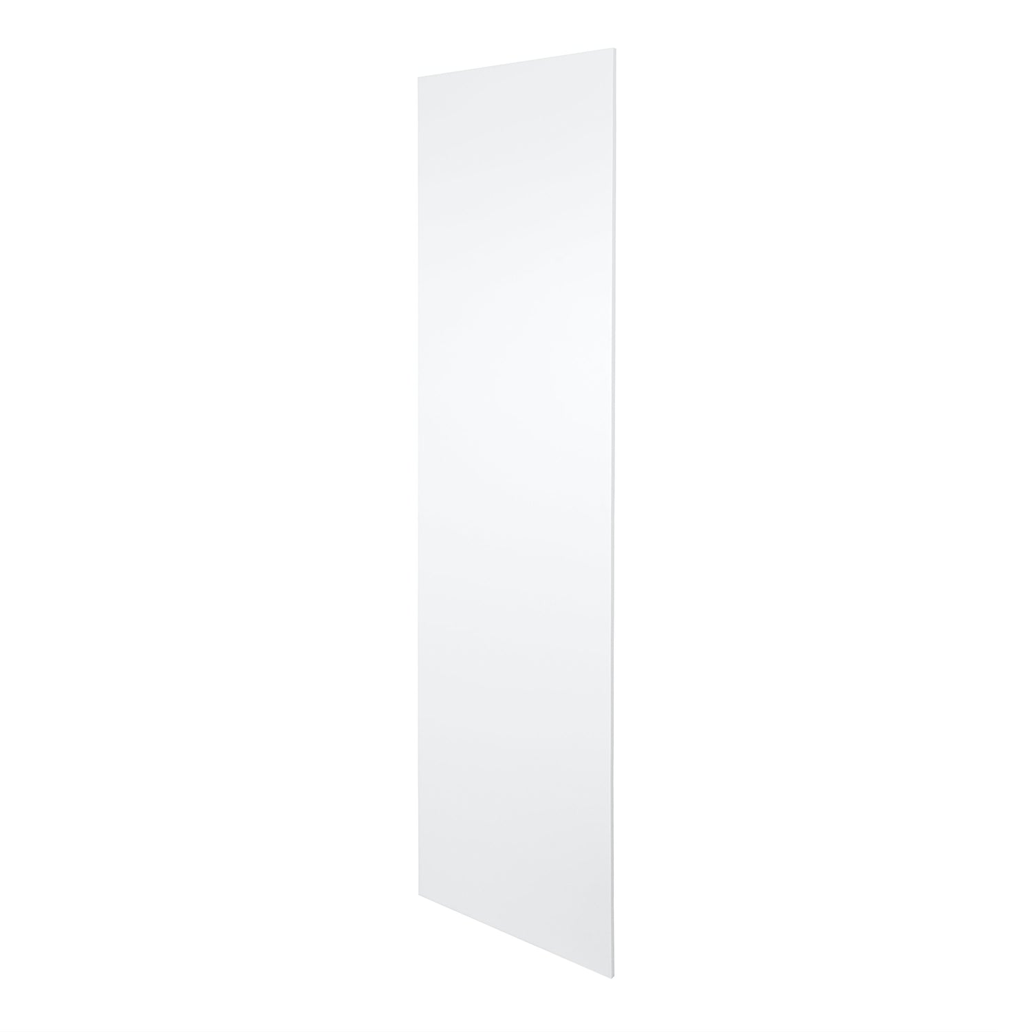 White Shaker Style Pantry Kitchen Cabinet End Panel (24 in W x 0.75 in D x 96 in H) -  Pro-Edge HD