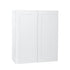 Quick Assemble Modern Style with Soft Close, 27 in White Shaker Wall Kitchen Cabinet (27 in W x 12 D x 30 in H) -  Pro-Edge HD