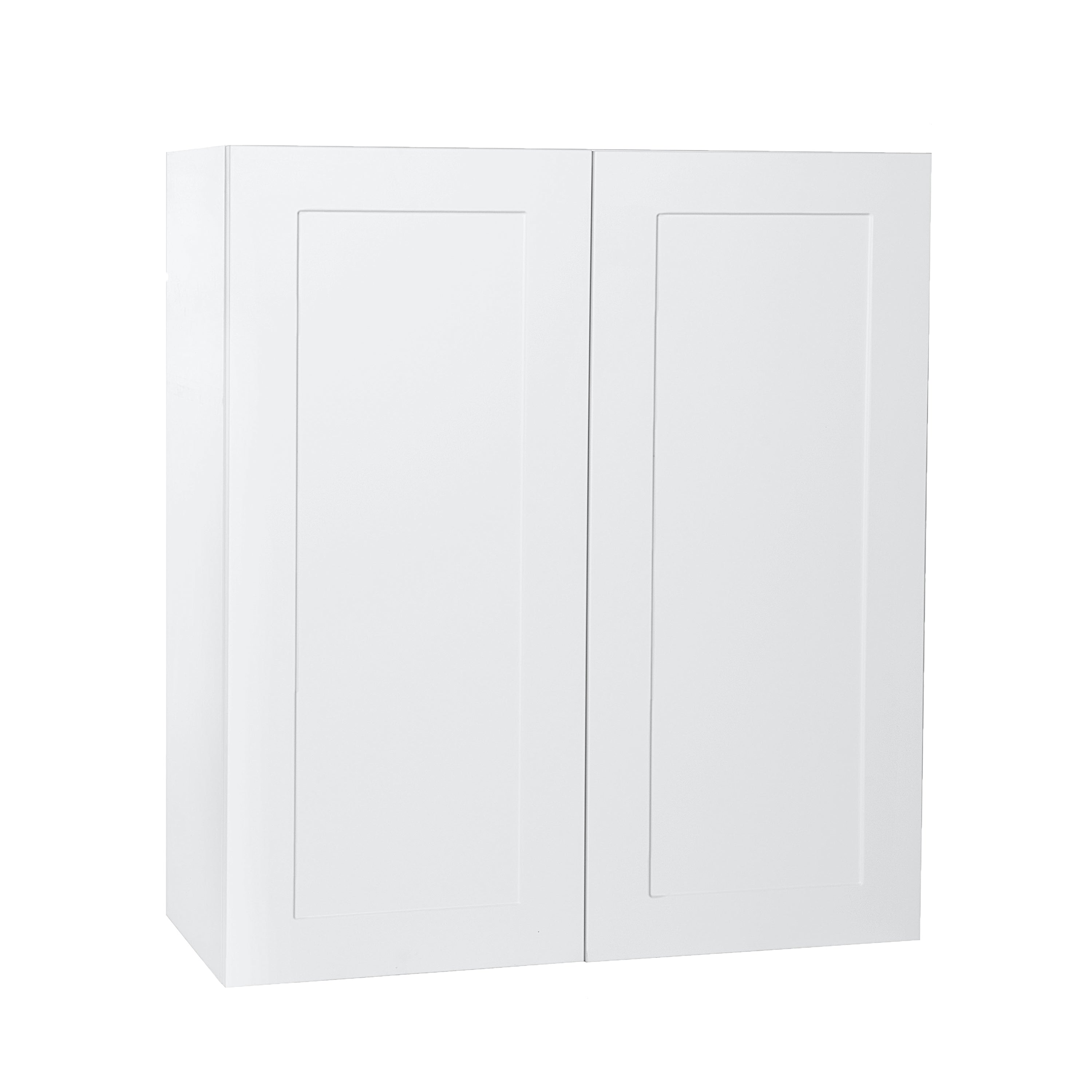 Quick Assemble Modern Style with Soft Close, 27 in White Shaker Wall Kitchen Cabinet (27 in W x 12 D x 36 in H) -  Pro-Edge HD