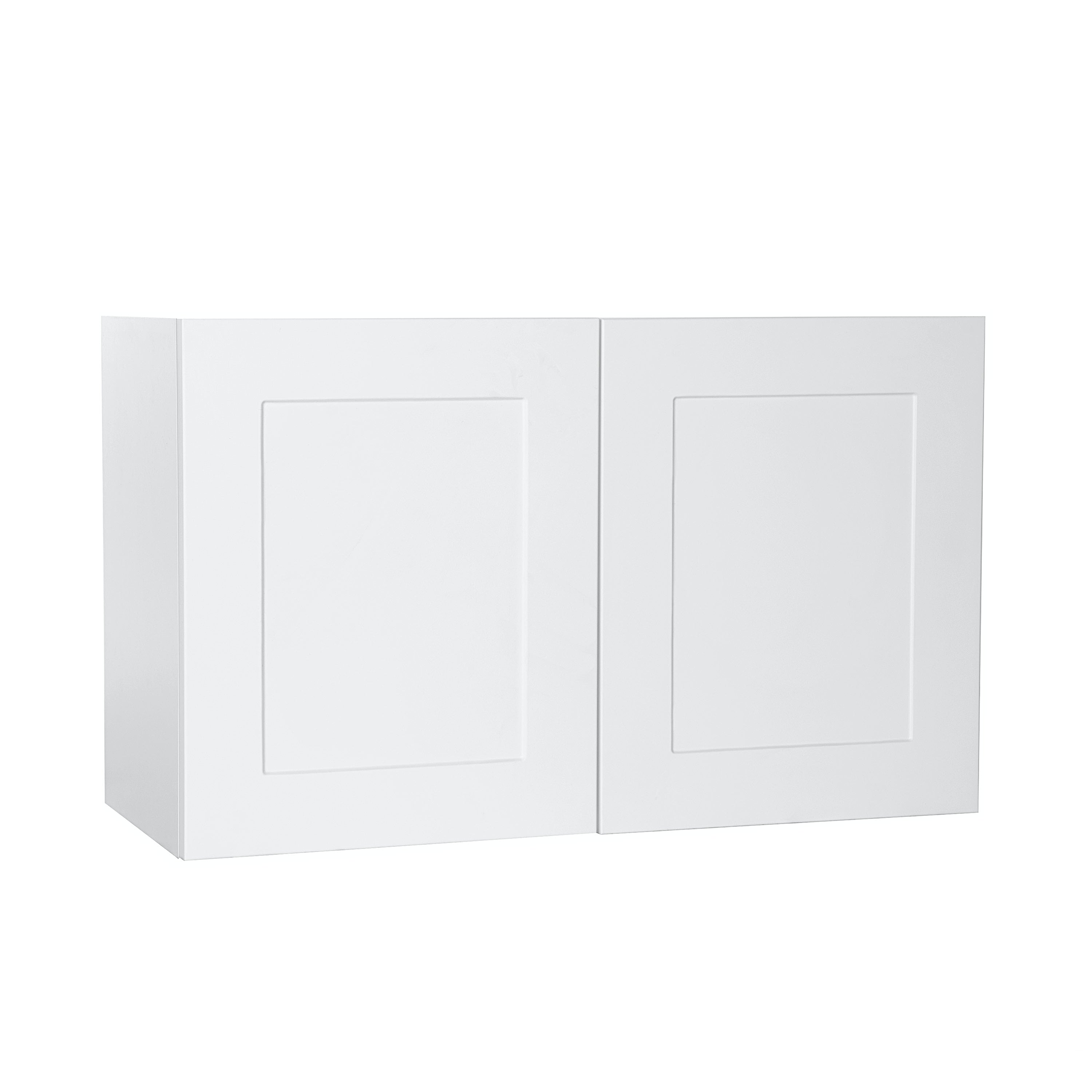 Quick Assemble Modern Style with Soft Close, White Shaker Wall Bridge Kitchen Cabinet (30 in W x 18 in H x 12 in D) -  Pro-Edge HD