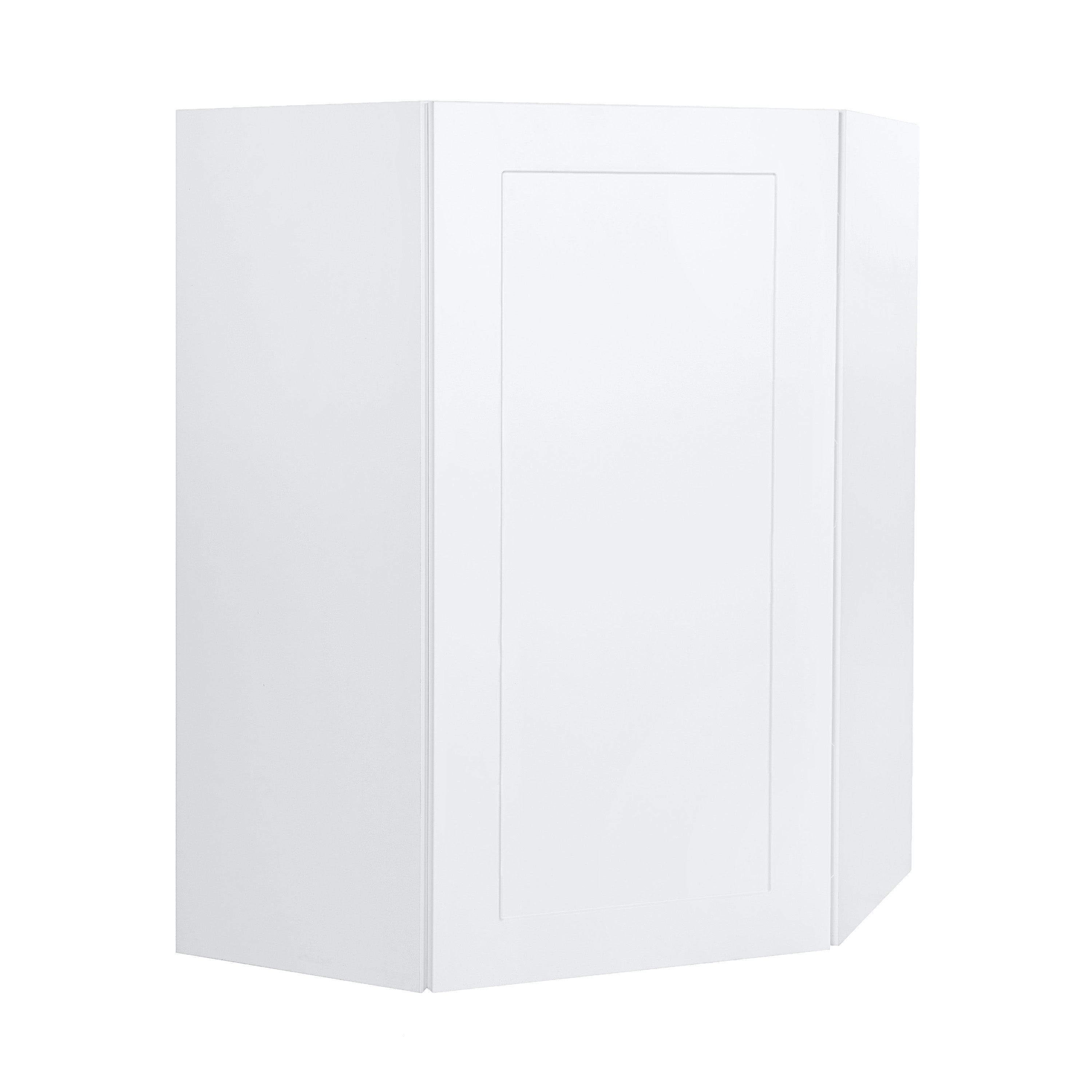 Quick Assemble Modern Style with Soft Close, White Shaker Wall Corner Kitchen Cabinet (24 in W x 12 in D x 30 in H) -  Pro-Edge HD