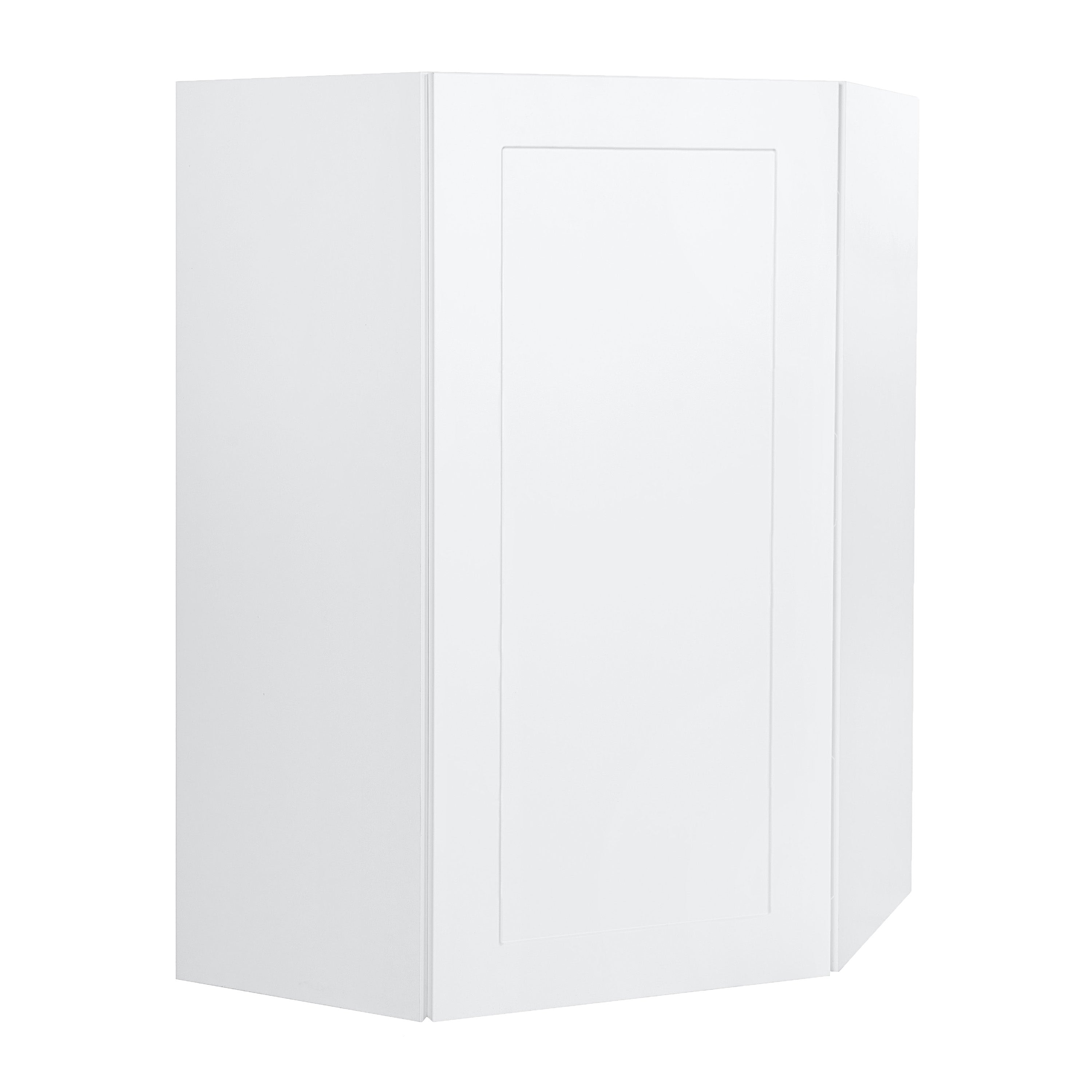 Quick Assemble Modern Style with Soft Close, White Shaker Wall Corner Kitchen Cabinet (24 in W x 12 in D x 36 in H) -  Pro-Edge HD