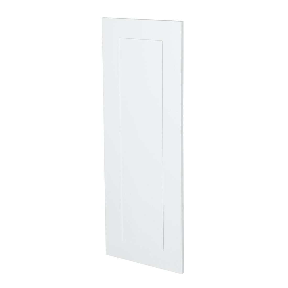 White Shaker Style Kitchen Cabinet End Panel (12 in W x 0.75 in D x 30 in H) -  Pro-Edge HD