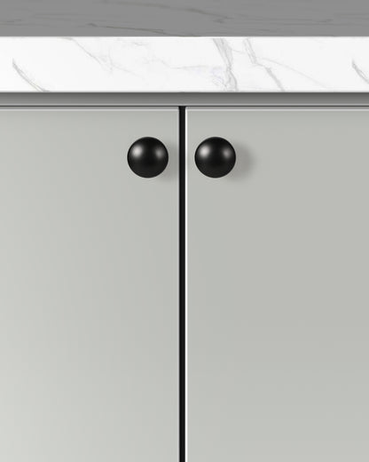 Alpha Series 1 in. Modern Round Cabinet Knob (20-Pack) -  Pro-Edge HD