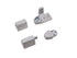 Elegant 3/4 in. Arch/Vistawall Style Offset Pivot - The Ultimate Door Support -  Pro-Edge HD