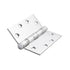 4.5 in x 4 in Stainless Steel Commercial Ball Bearing Non-Removable Pin Squared Hinge -  Pro-Edge HD