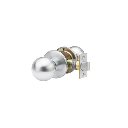 Heavy Duty Stainless Steel Grade 1 Commercial Cylindrical Passage Hall/Closet Door Knob -  Pro-Edge HD