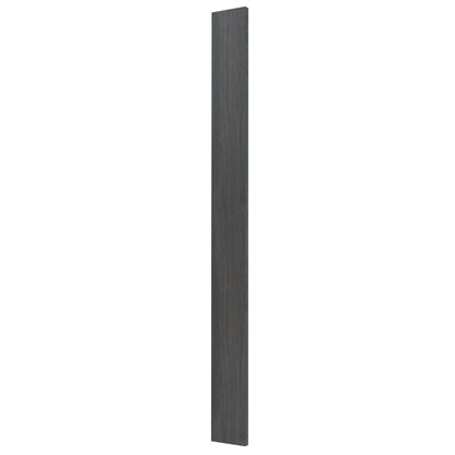 Carbon Marine Slab Style Kitchen Cabinet Filler (3 in W x 0.75 in D x 34.5 in H) -  Pro-Edge HD