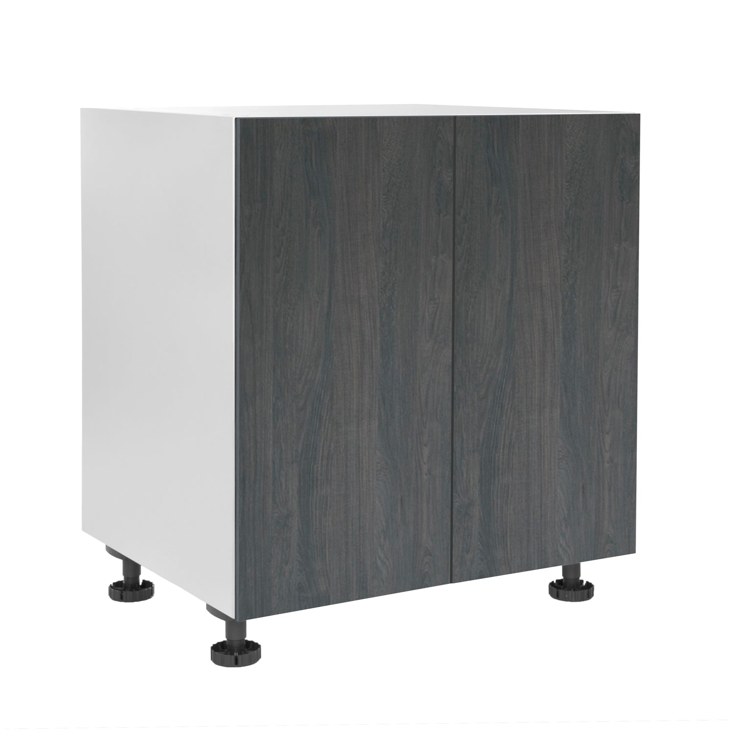 Quick Assemble Modern Style with Soft Close, 27 in Base Kitchen Cabinet, 2 Door (27 in W x 24 in D x 34.50 in H)