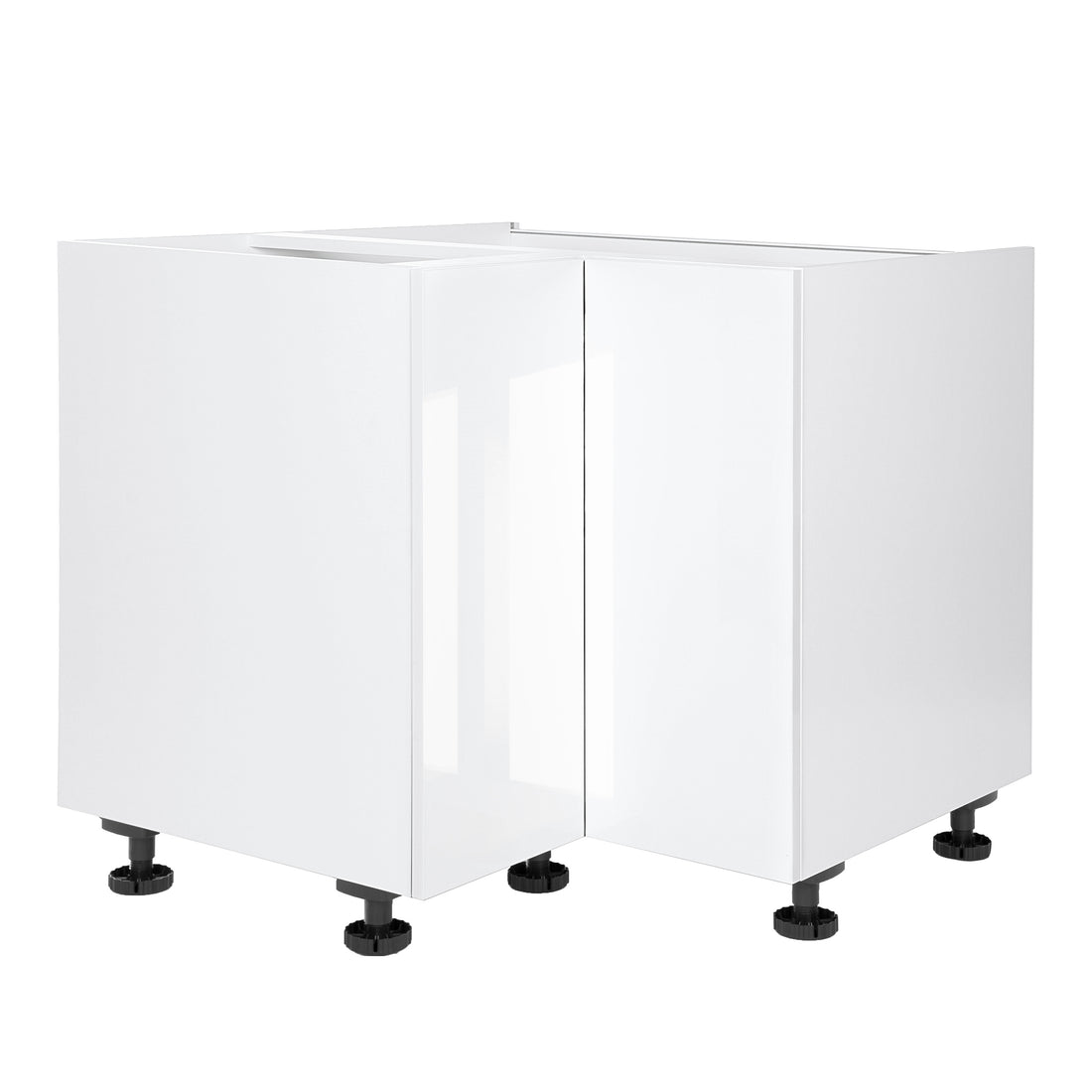 Quick Assemble Modern Style with Soft Close 36 in Lazy Susan Base Kitchen Cabinet (36 in W x 24 in D x 34.50 in H) -  Pro-Edge HD