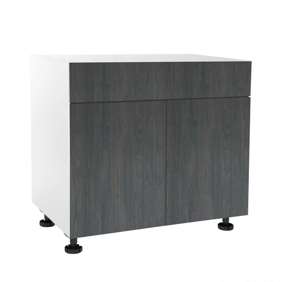 Quick Assemble Modern Style with Soft Close 36 in Sink Base Kitchen Cabinet, 2 Door (36 in W x 24 in D x 34.50 in H)