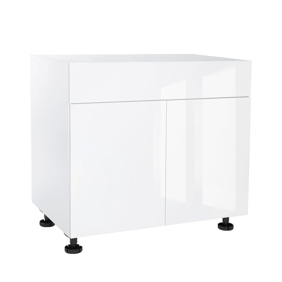 Quick Assemble Modern Style with Soft Close 36 in Sink Base Kitchen Cabinet, 2 Door (36 in W x 24 in D x 34.50 in H)