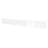 White Gloss Slab Style Kitchen Cabinet Toe Kick (4.5 in W x 48 in H x 1 in D) -  Pro-Edge HD