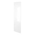 White Gloss Slab Style Pantry Kitchen Cabinet End Panel (24 in W x 0.75 in D x 96 in H) -  Pro-Edge HD