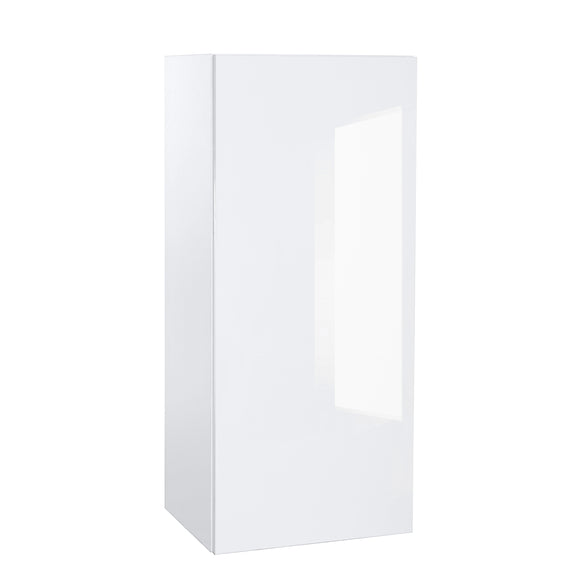 Quick Assemble Modern Style with Soft Close, 21 in White Gloss Wall Kitchen Cabinet (21 in W x 12 D x 42 in H)