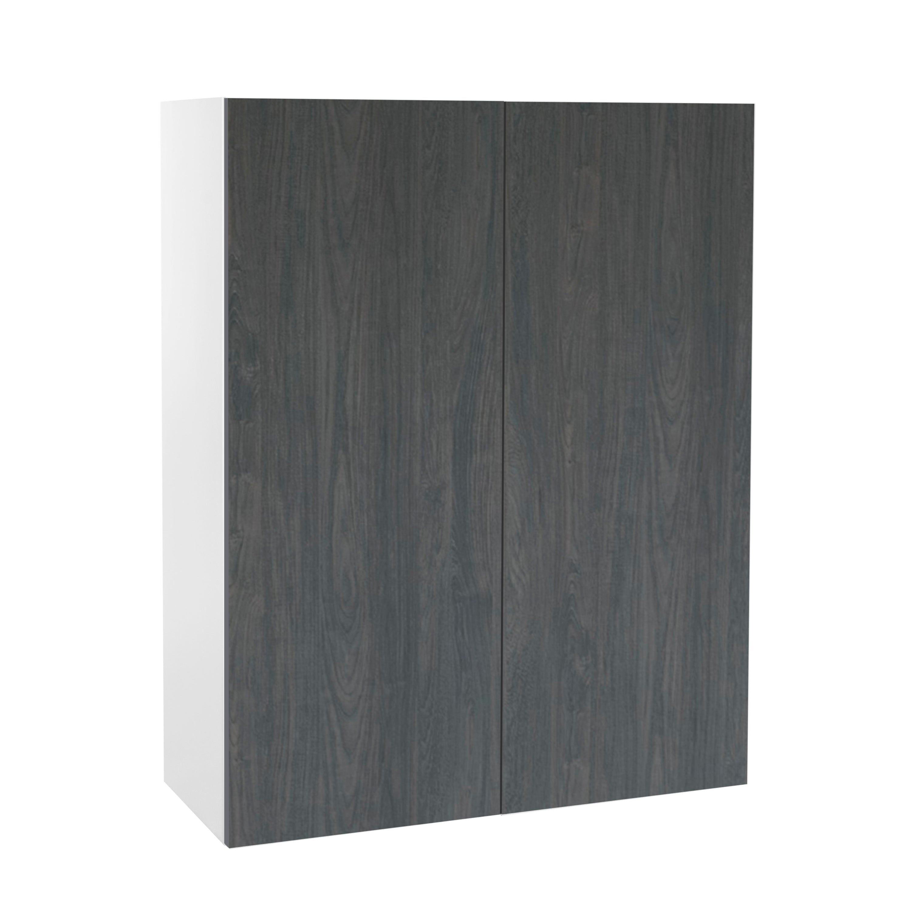 Quick Assemble Modern Style with Soft Close 30 in x 42 in Wall Kitchen Cabinet, 2 Door (30 in W x 12 D x 42 in H)
