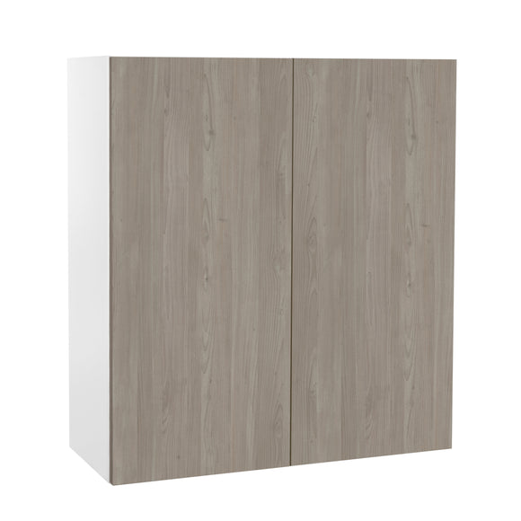 Quick Assemble Modern Style with Soft Close 36 in x 42 in Wall Kitchen Cabinet, 2 Door (36 in W x 12 D x 42 in H)